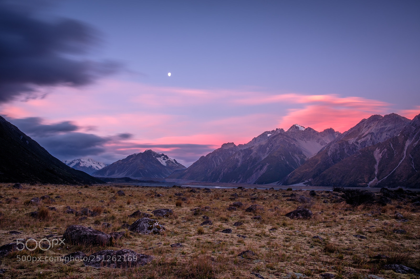 Fujifilm X-E3 sample photo. Tasman valley sunset photography