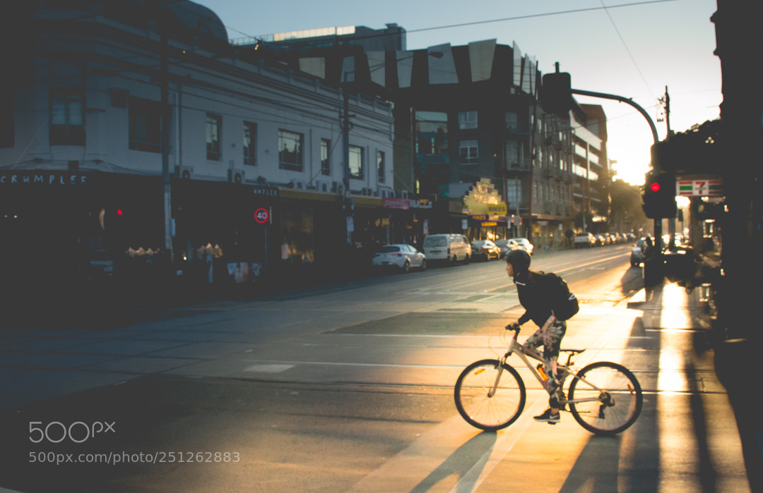 Nikon D3200 sample photo. On your bike photography