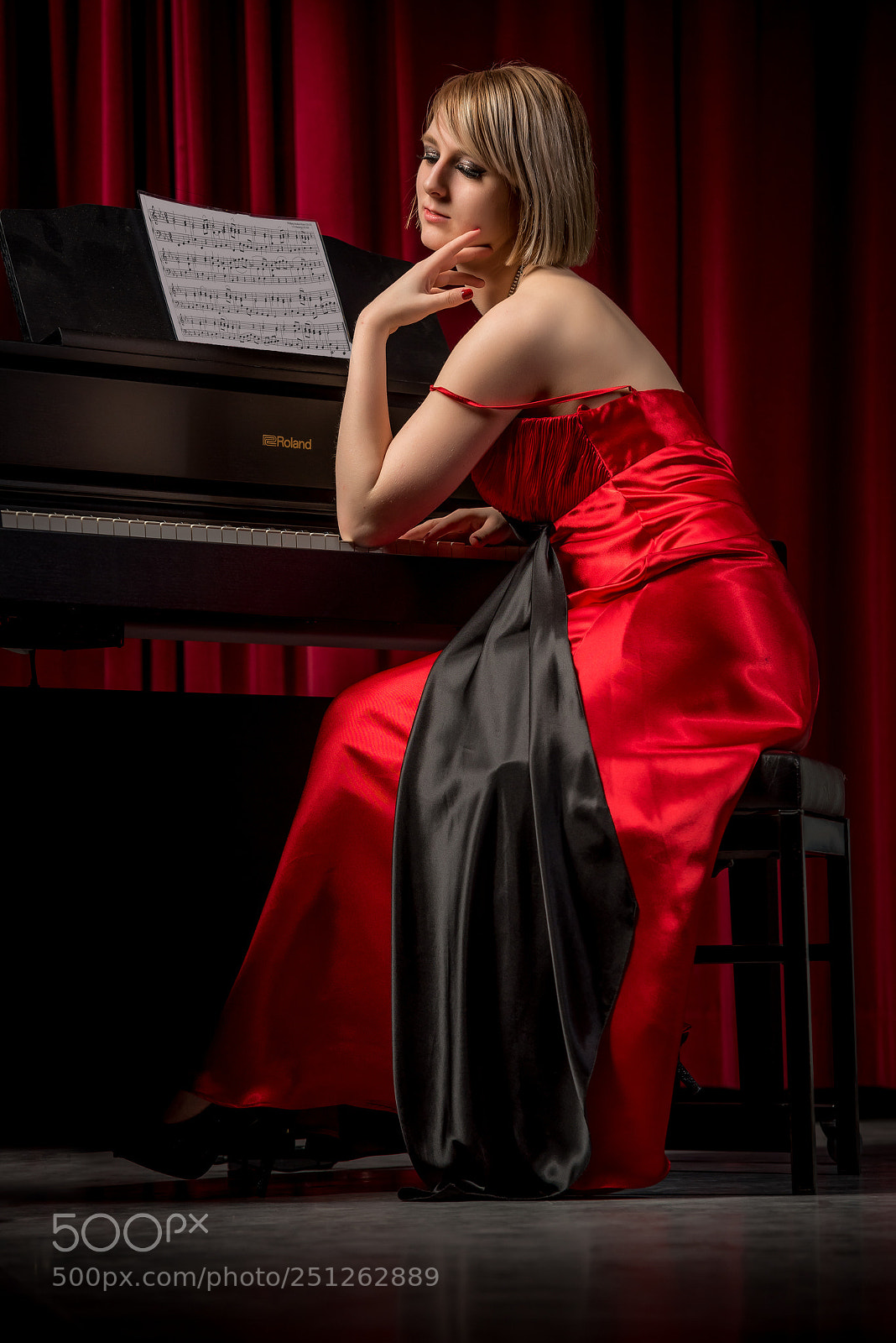 Nikon D810 sample photo. The piano player photography
