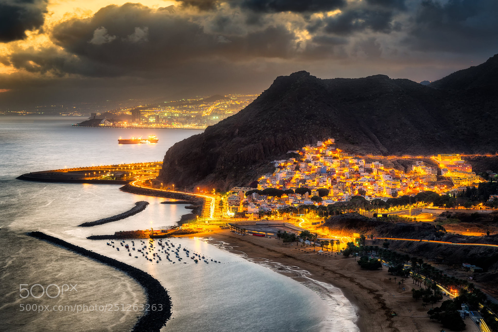 Nikon D800 sample photo. Playa las teresitas tenerife photography
