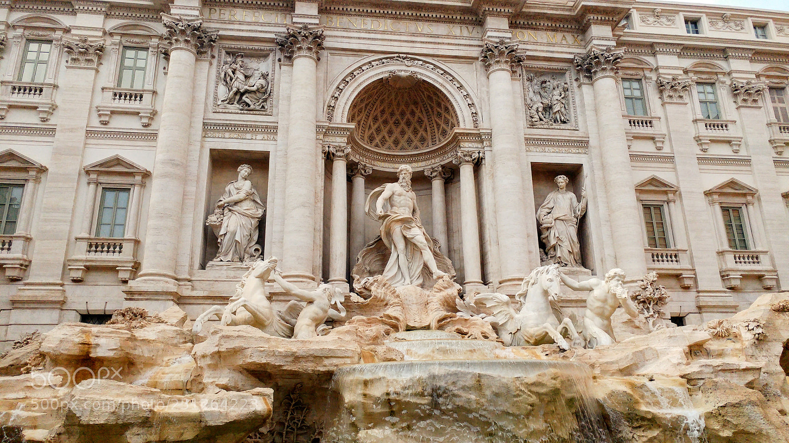 LG G5 sample photo. Fountain of trevi photography