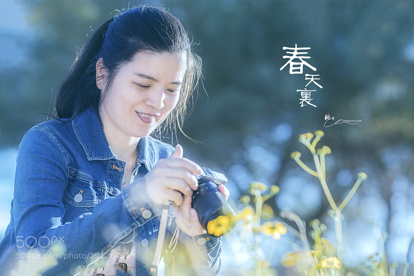 Canon EOS 5D Mark IV sample photo. 拍花美妞 photography