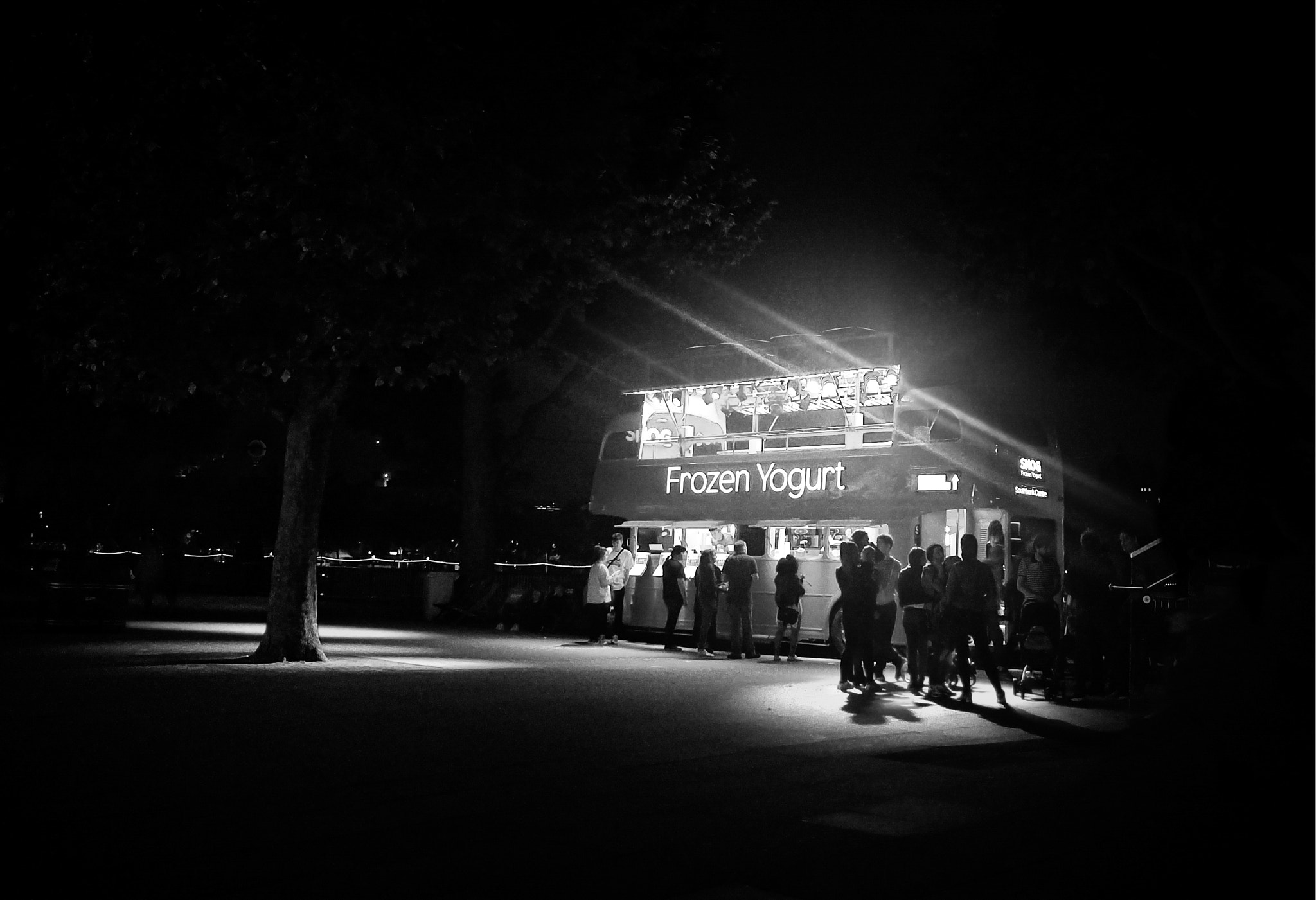 HTC ONE M9 sample photo. Yogurt stand photography