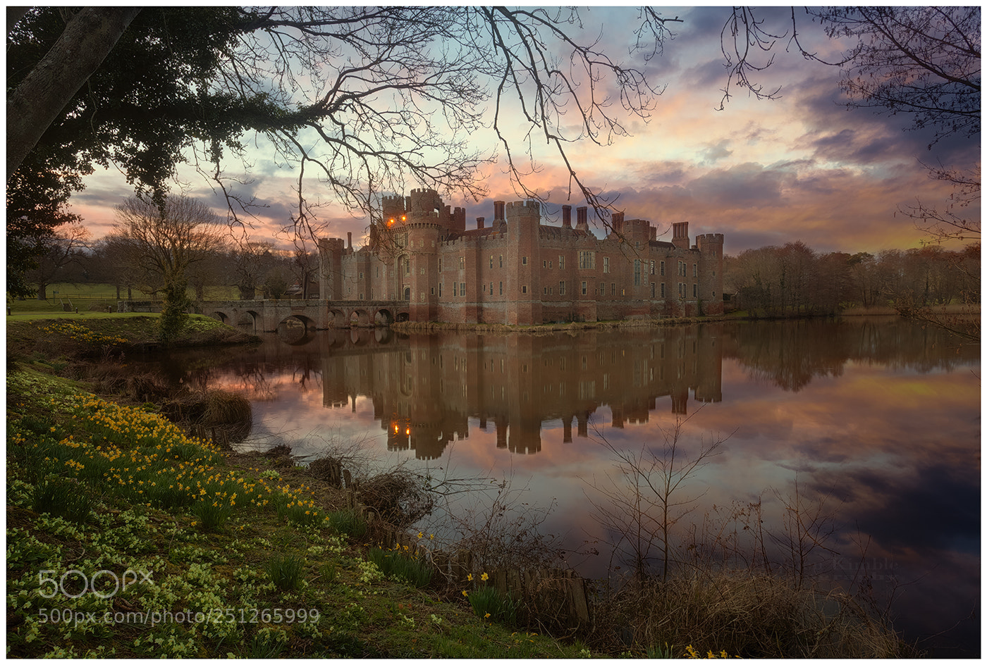 Canon EOS 5D Mark II sample photo. Herstmonceux castle photography