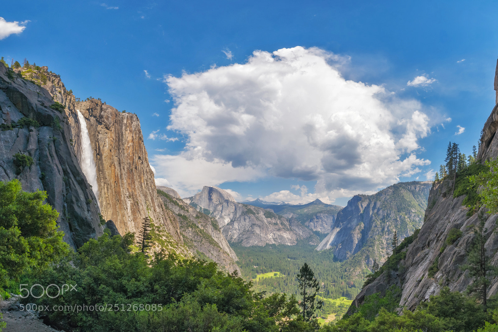 Nikon D800 sample photo. Upper falls trail in photography