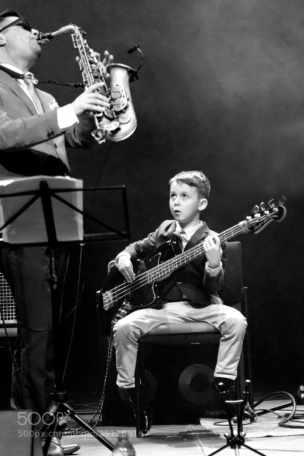 Canon EOS 70D sample photo. Young jazzman photography