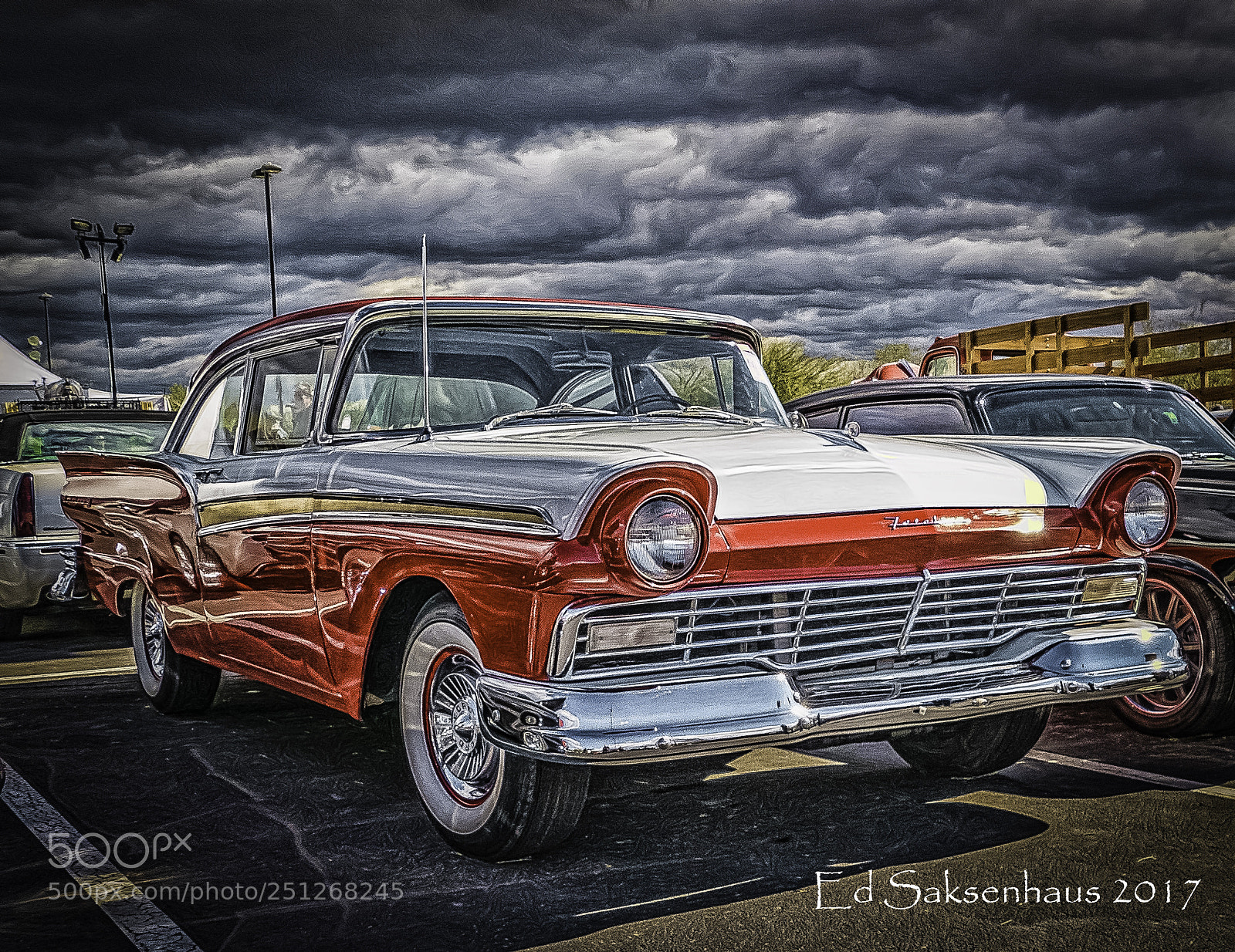 Panasonic Lumix DMC-FZ1000 sample photo. 1957 ford photography
