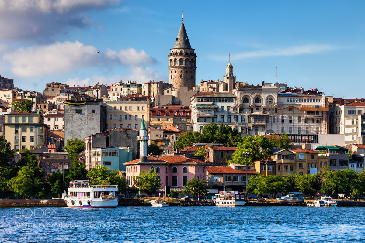 Canon EOS 5D Mark II sample photo. Istanbyl city skyline from photography