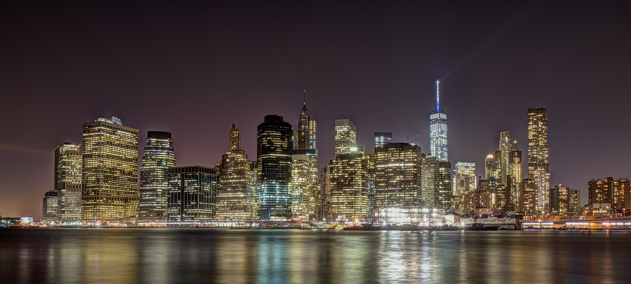 Sony SLT-A35 sample photo. New york city @ night photography