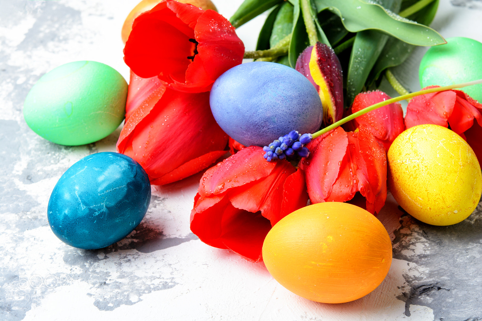 Nikon D7100 sample photo. Colorful easter eggs photography