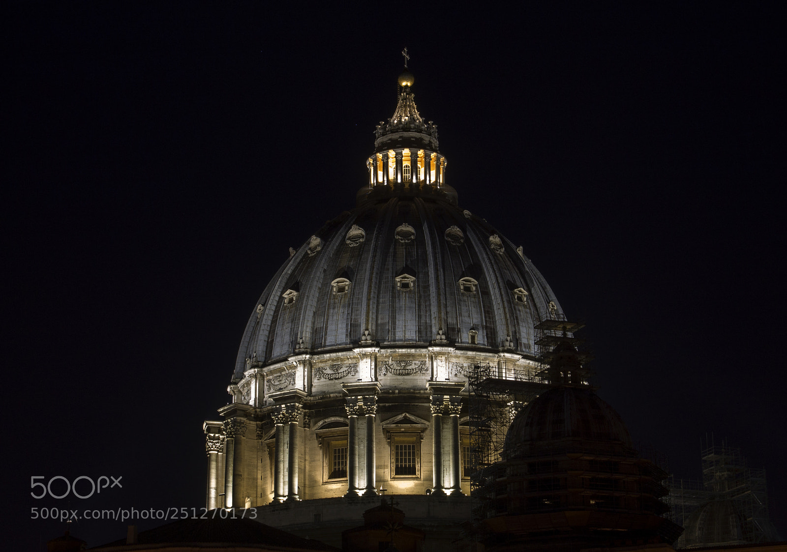Canon EOS 1100D (EOS Rebel T3 / EOS Kiss X50) sample photo. La cupola di notte photography
