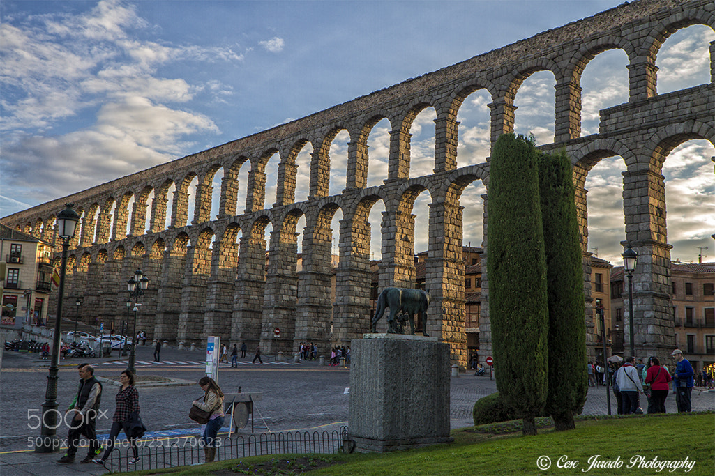 Canon EOS 7D sample photo. Acueducto photography