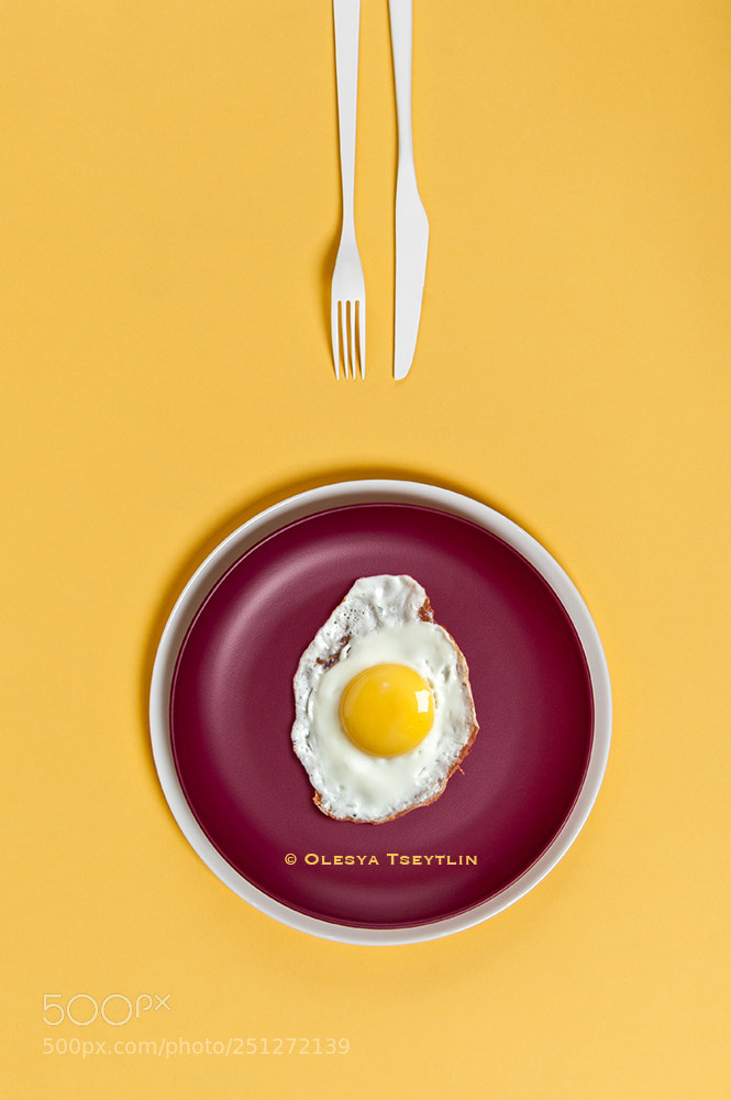 Nikon D3 sample photo. Fried egg on a photography