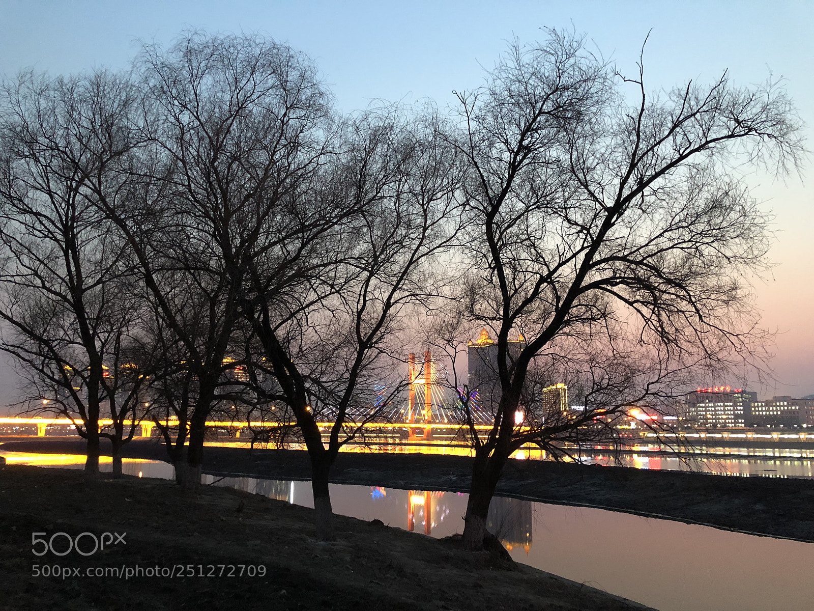 Apple iPhone X sample photo. Night fell. photography