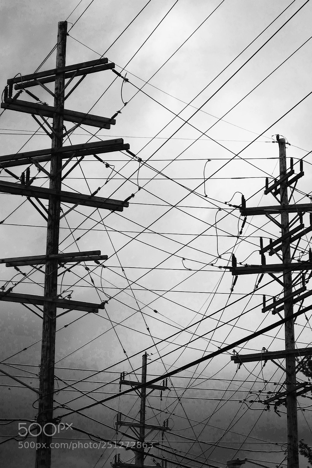 Canon PowerShot G12 sample photo. Crossed wires photography