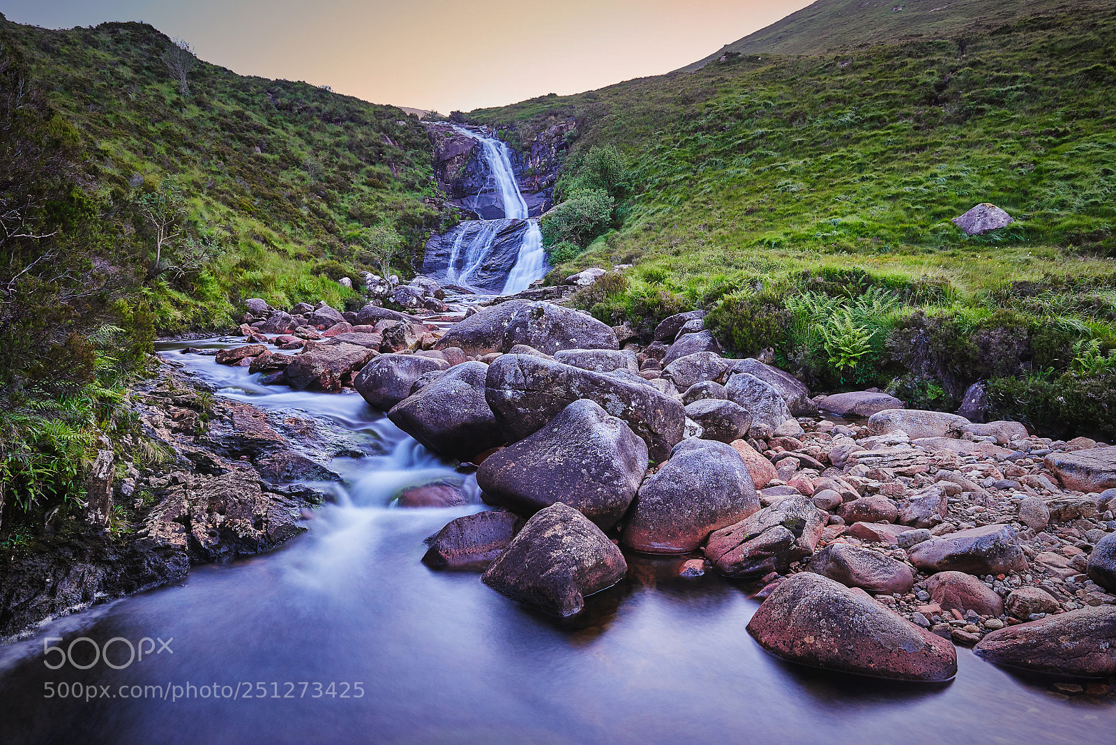 Nikon D800 sample photo. Waterfall on skye photography