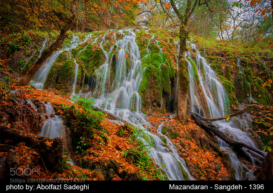 Nikon D7100 sample photo. Waterfall photography