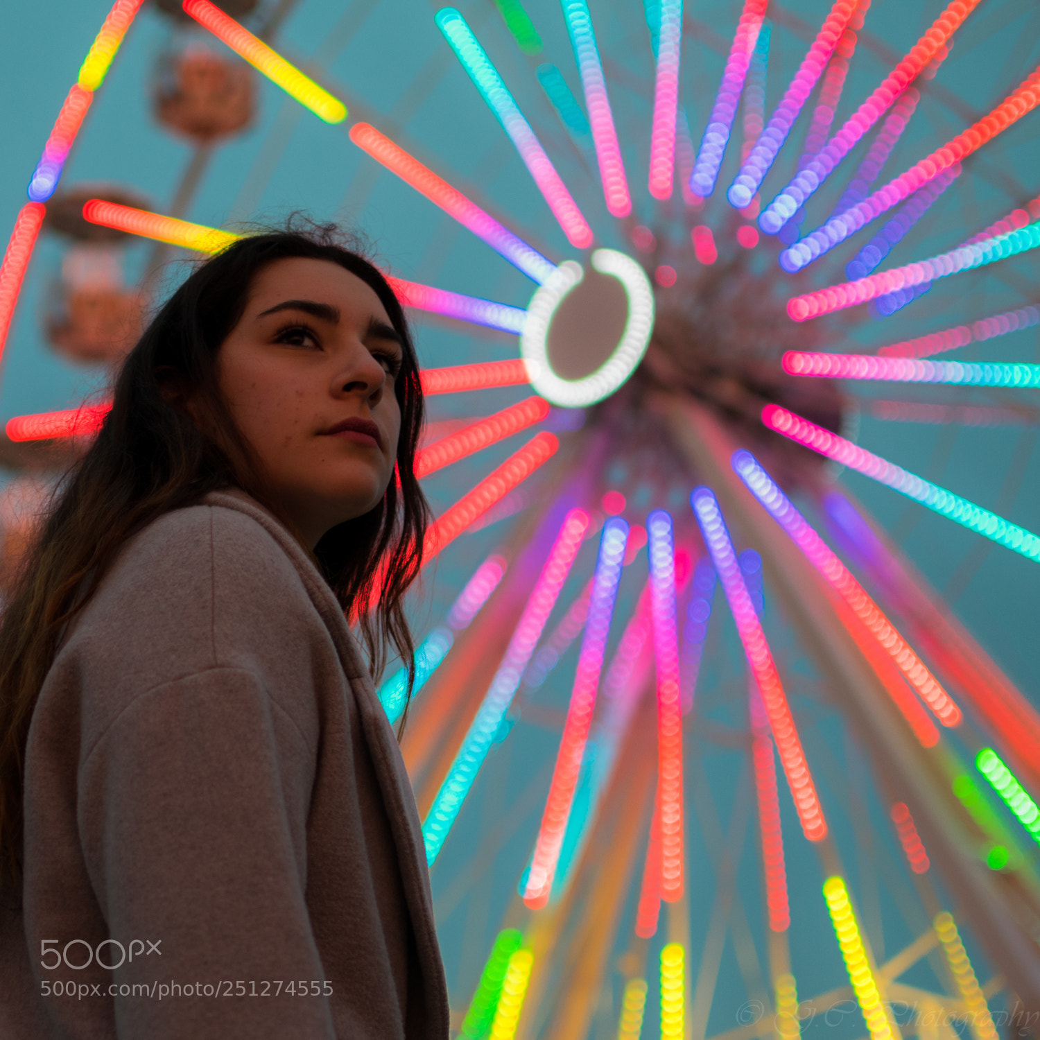 Nikon D5300 sample photo. Dessous la grande roue photography