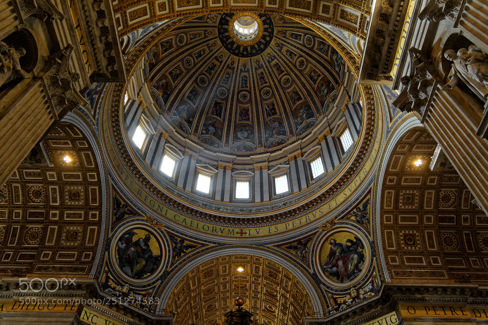 Nikon D5200 sample photo. St. peter's basilica interior photography
