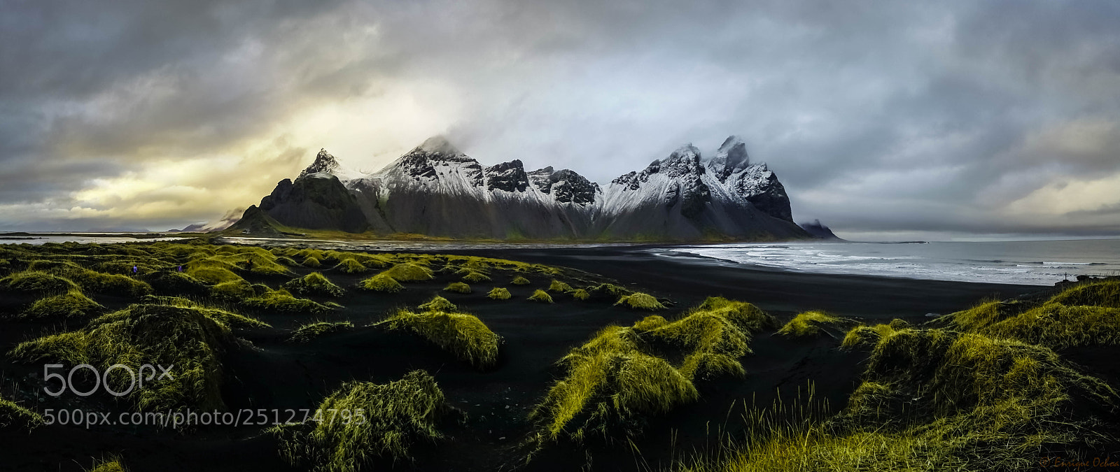 Samsung Galaxy S5 sample photo. Stokksnes panoramica photography