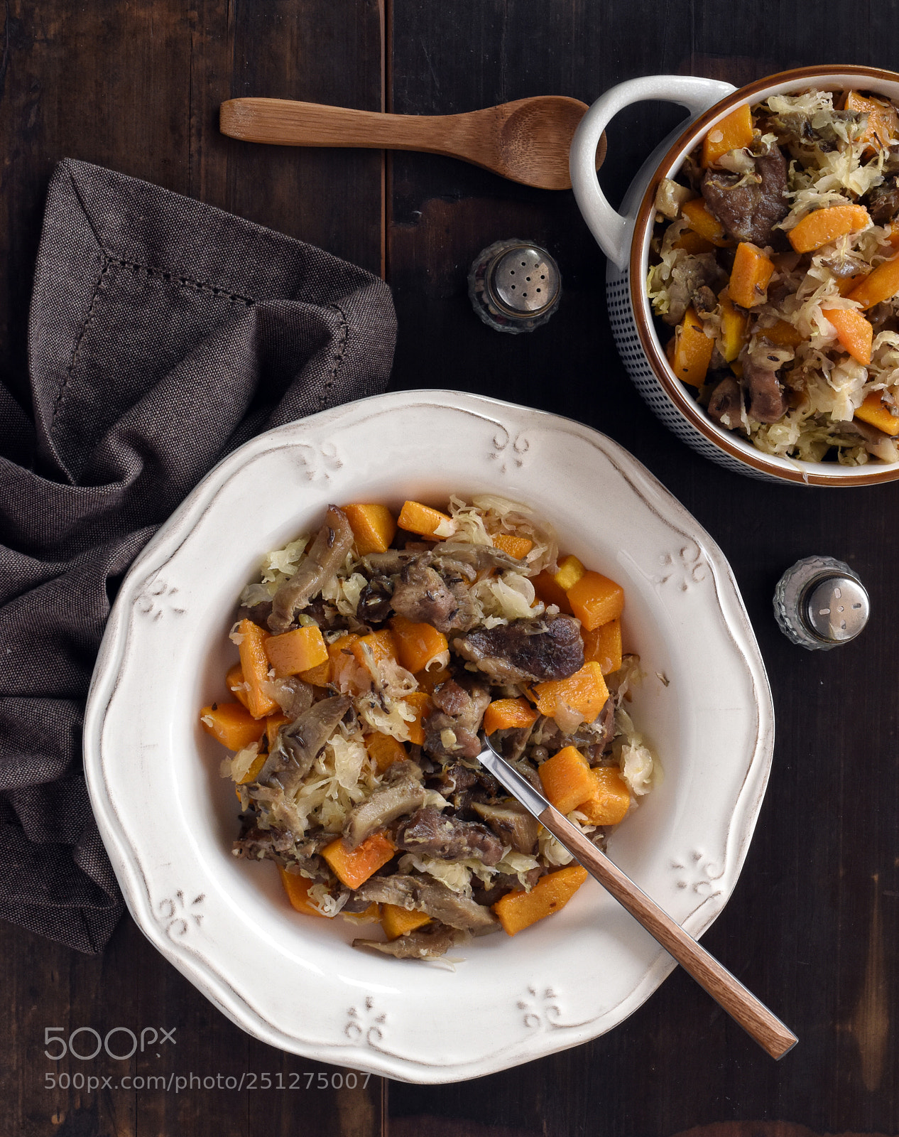 Nikon D5600 sample photo. Roasted pork with butternut photography