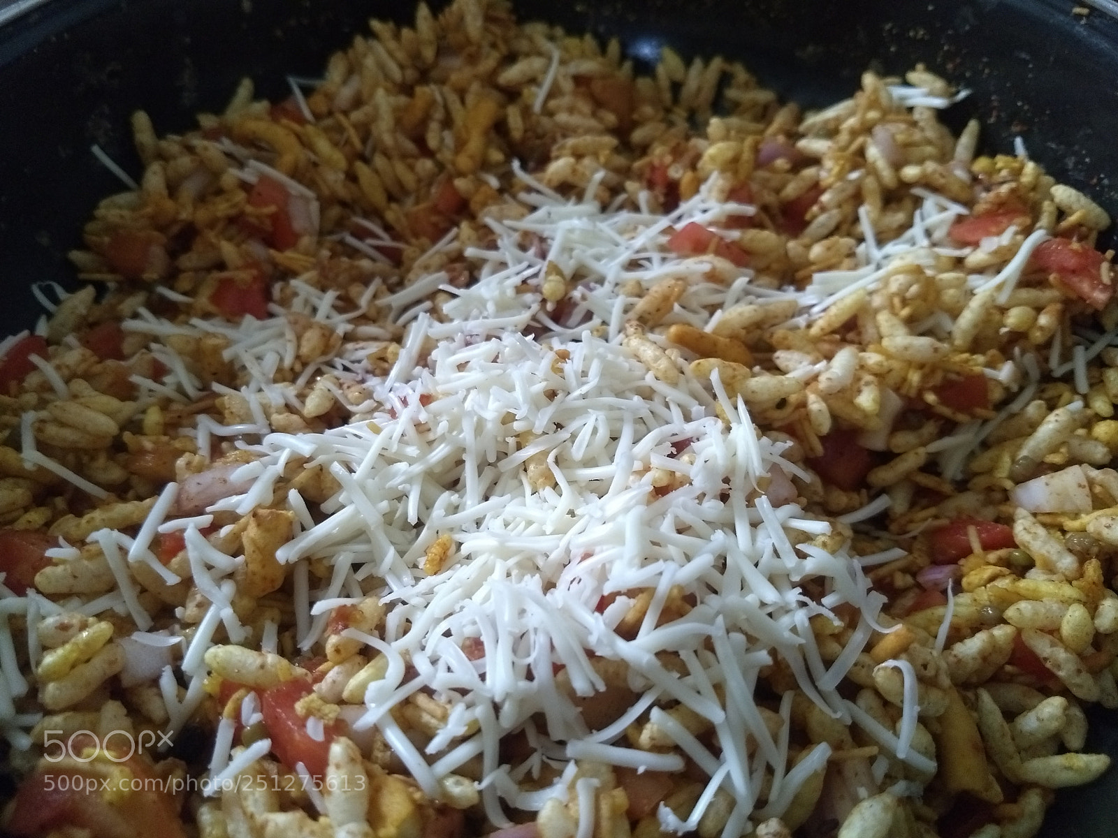 Motorola Moto G (5) Plus sample photo. Cheese bhel photography