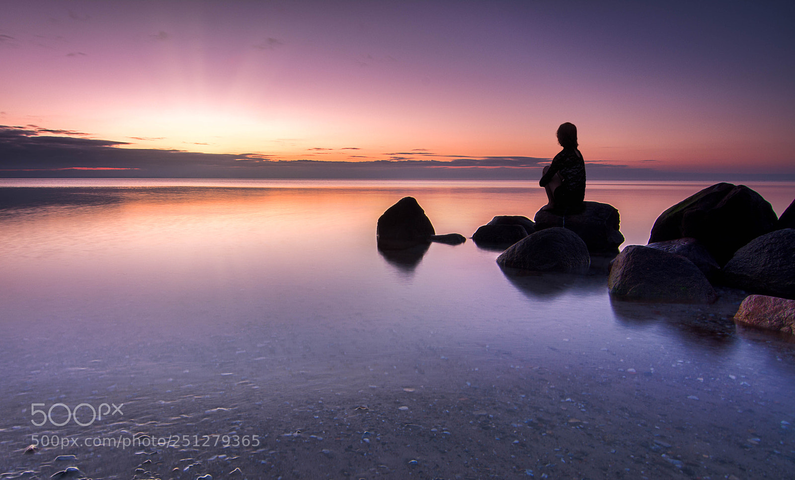 Nikon D7100 sample photo. Sunrise - moesgaard beach photography