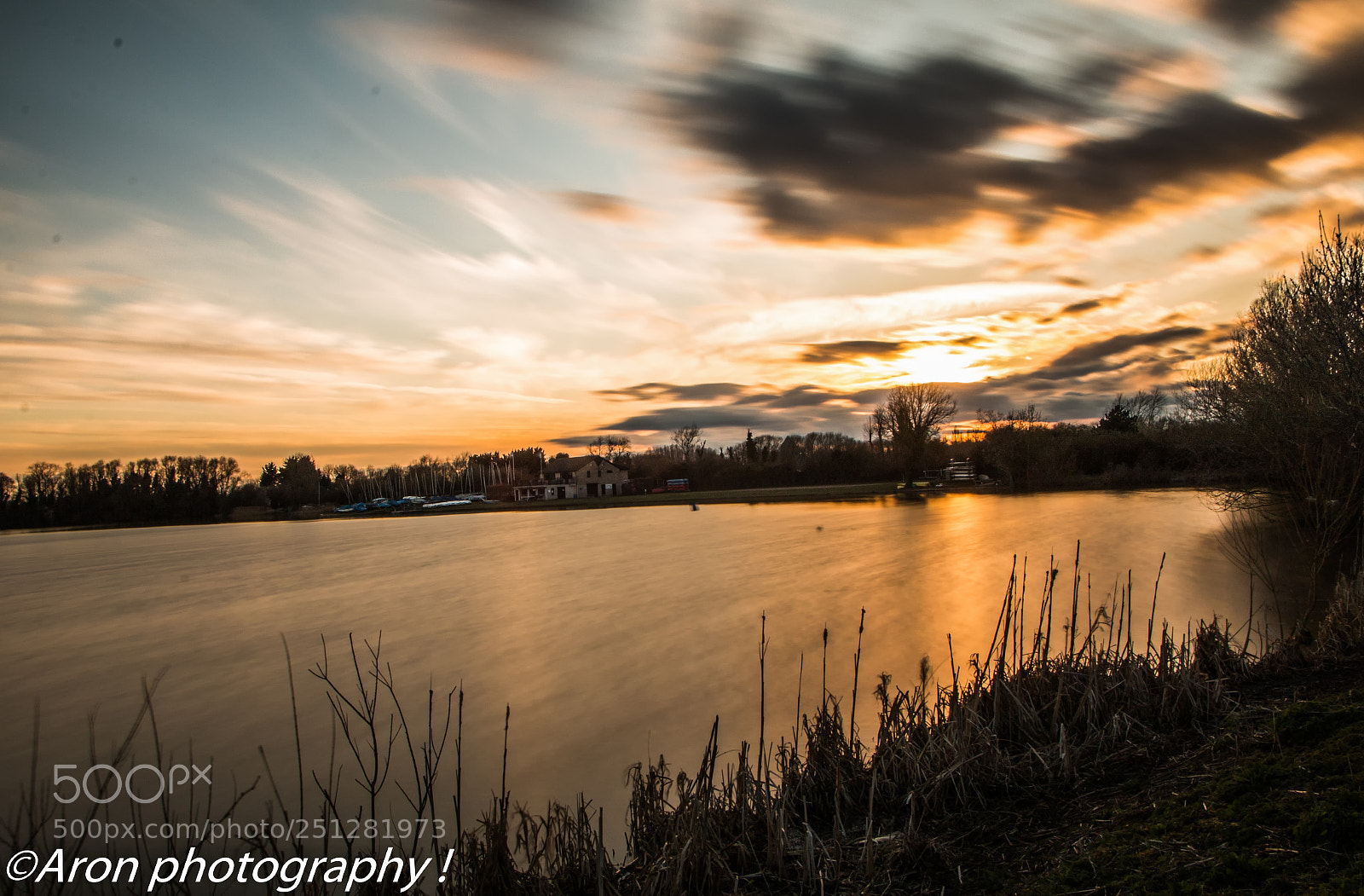 Canon EOS 70D sample photo. Sunset bedford with filter photography