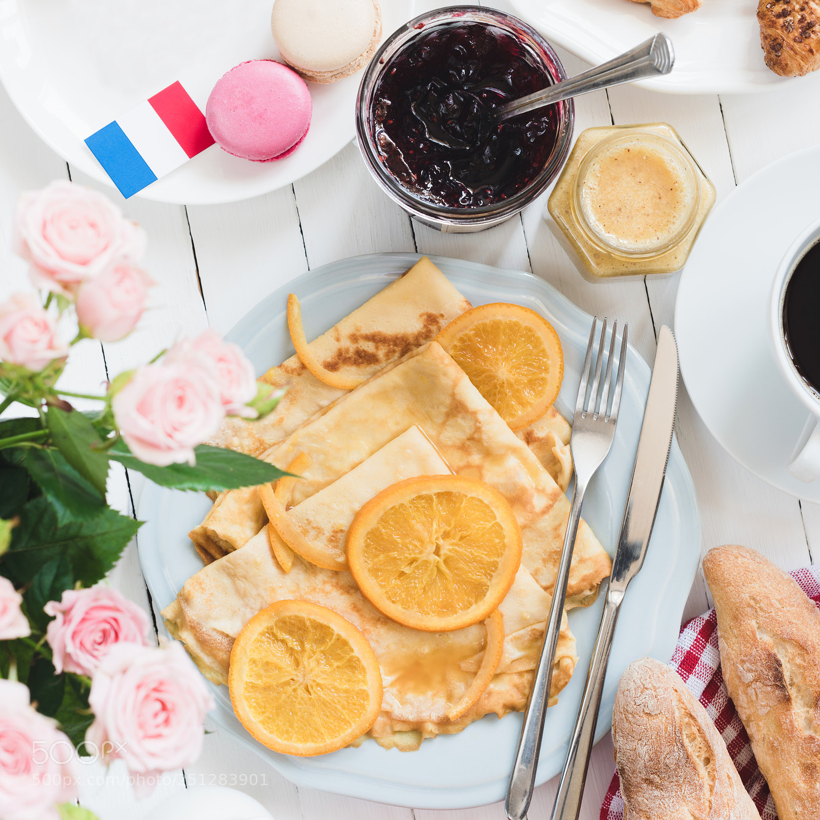 Nikon D810 sample photo. French breakfast crepes suzette photography