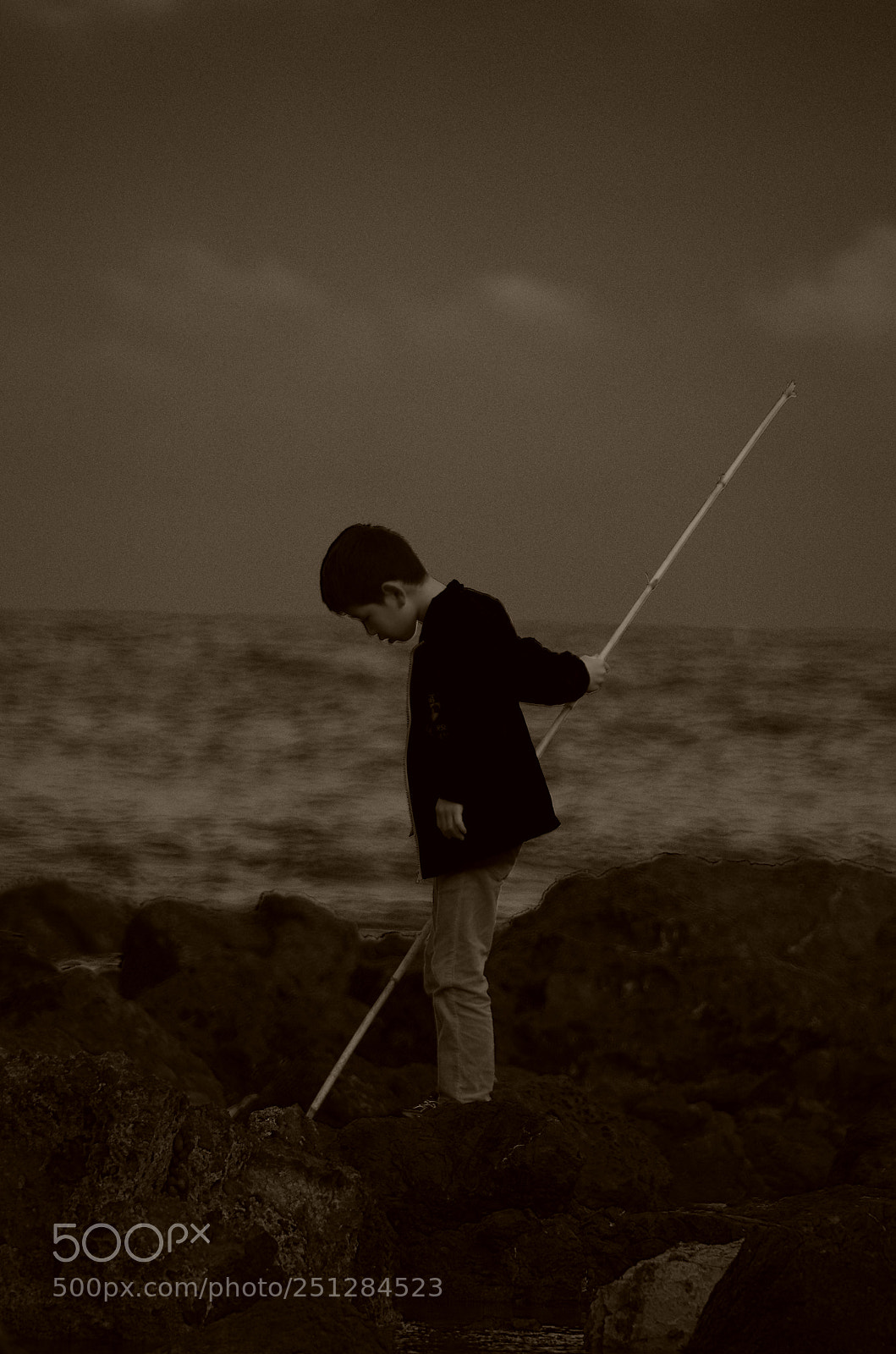 Tamron AF 18-250mm F3.5-6.3 Di II LD Aspherical (IF) Macro sample photo. "Boy and the rod" photography