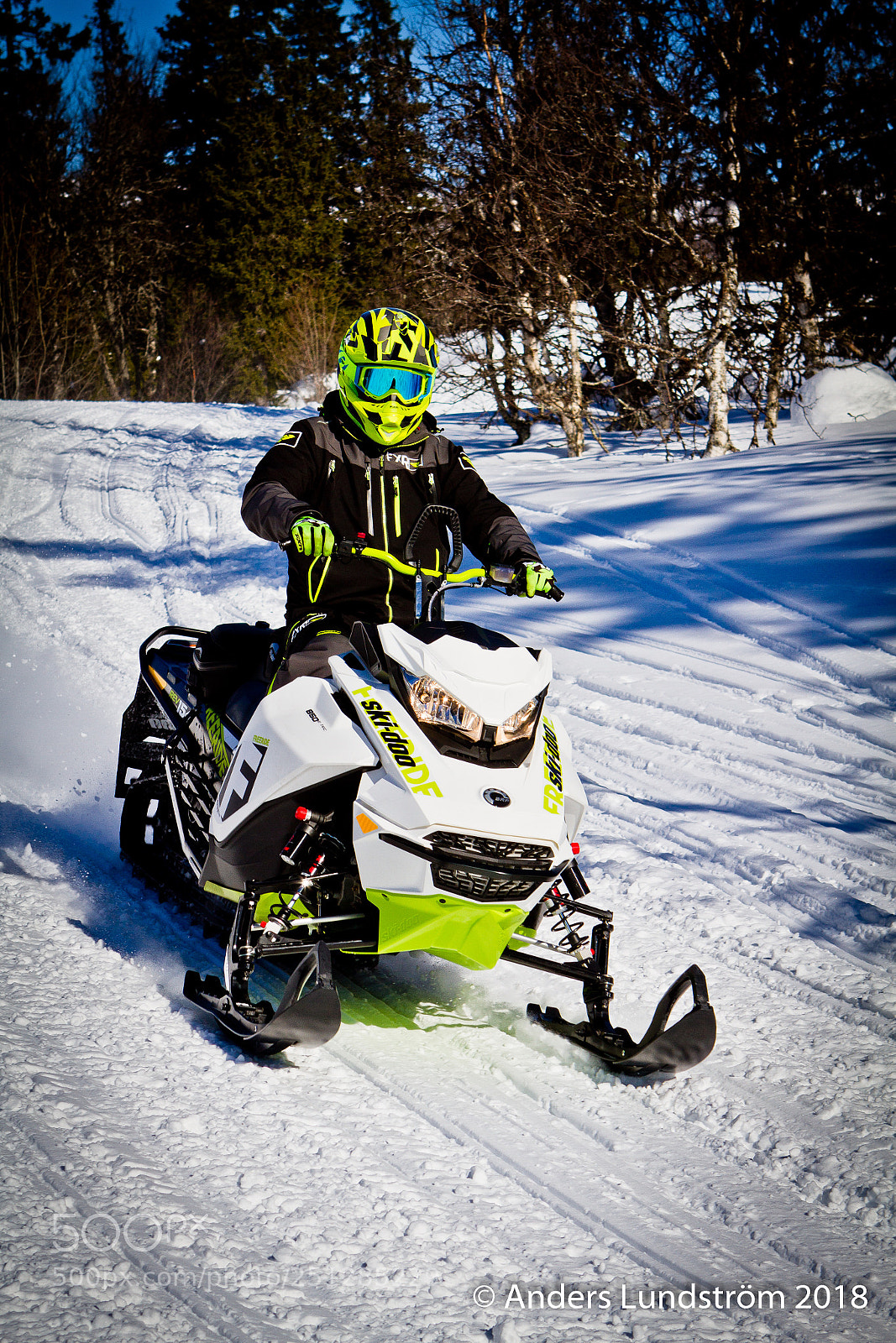 Canon EOS 7D sample photo. Ski-doo photography