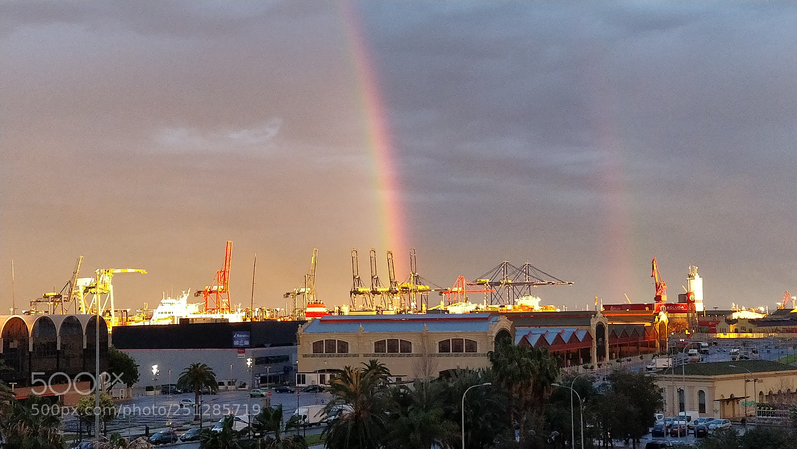 OnePlus 5 sample photo. Double rainbow photography
