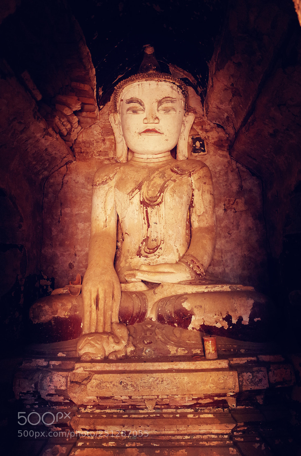 Ricoh GR sample photo. Forsaken buddha photography