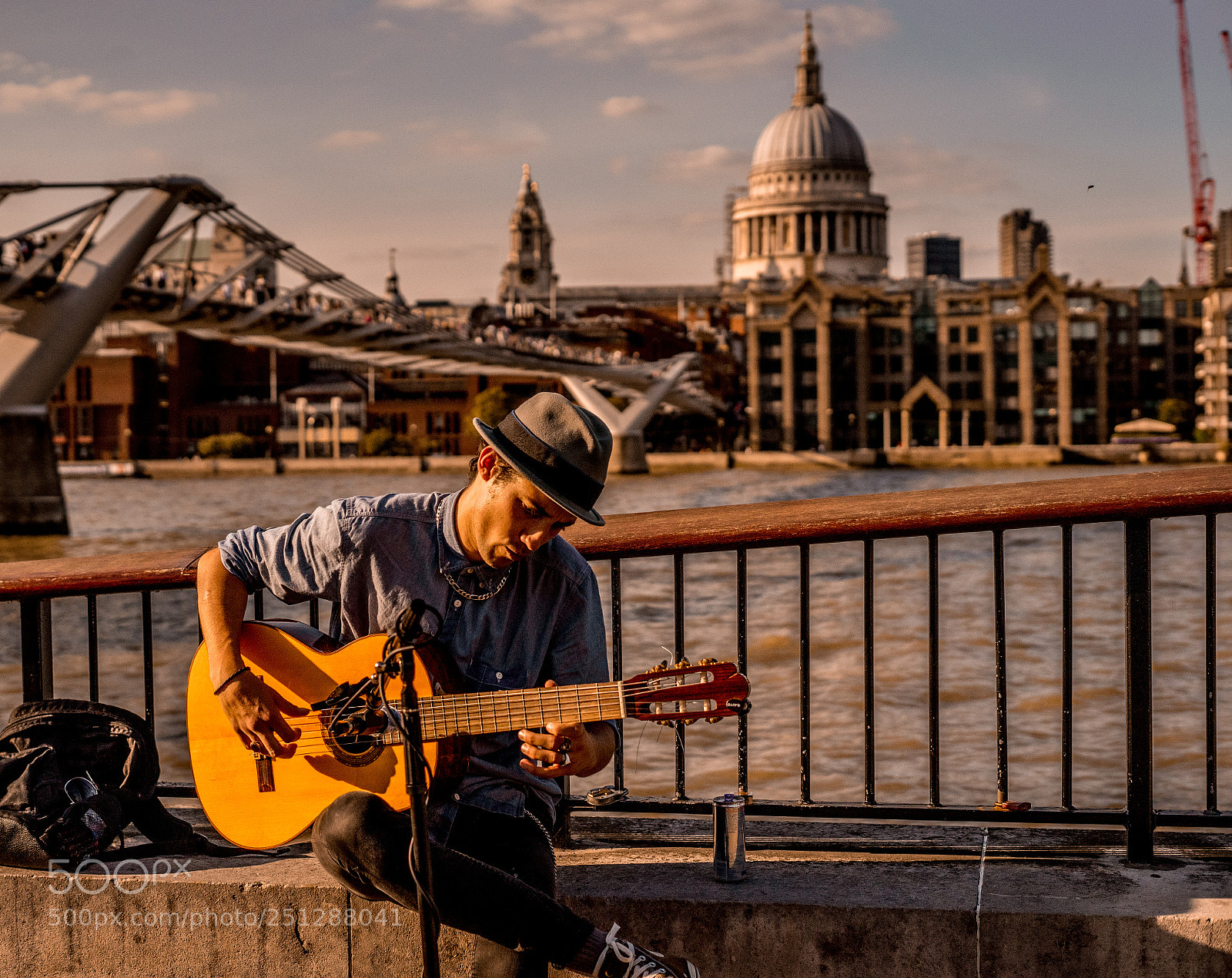 Sony a7 sample photo. Busking in the sun photography