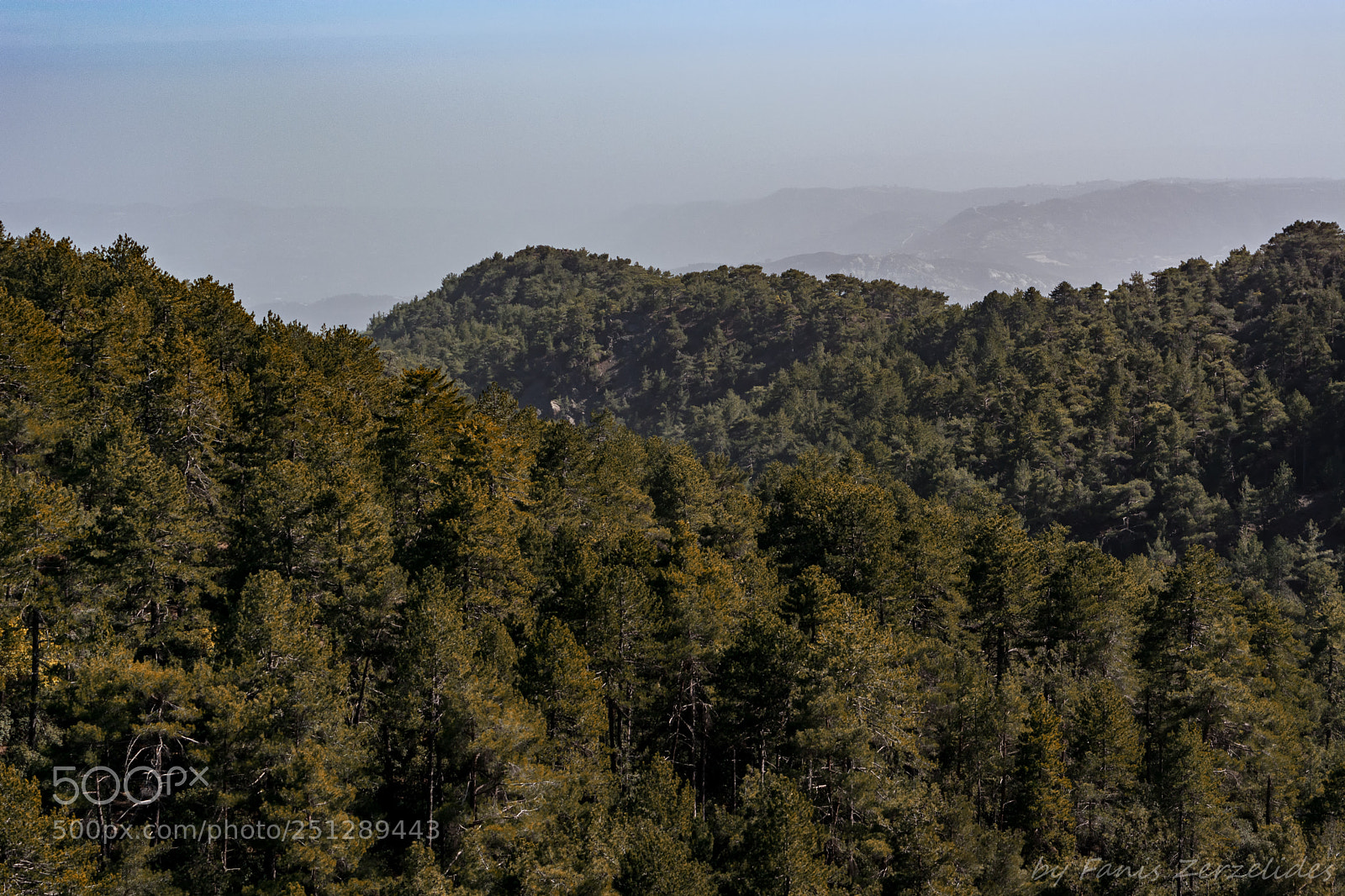 Nikon D5200 sample photo. Layers of troodos photography