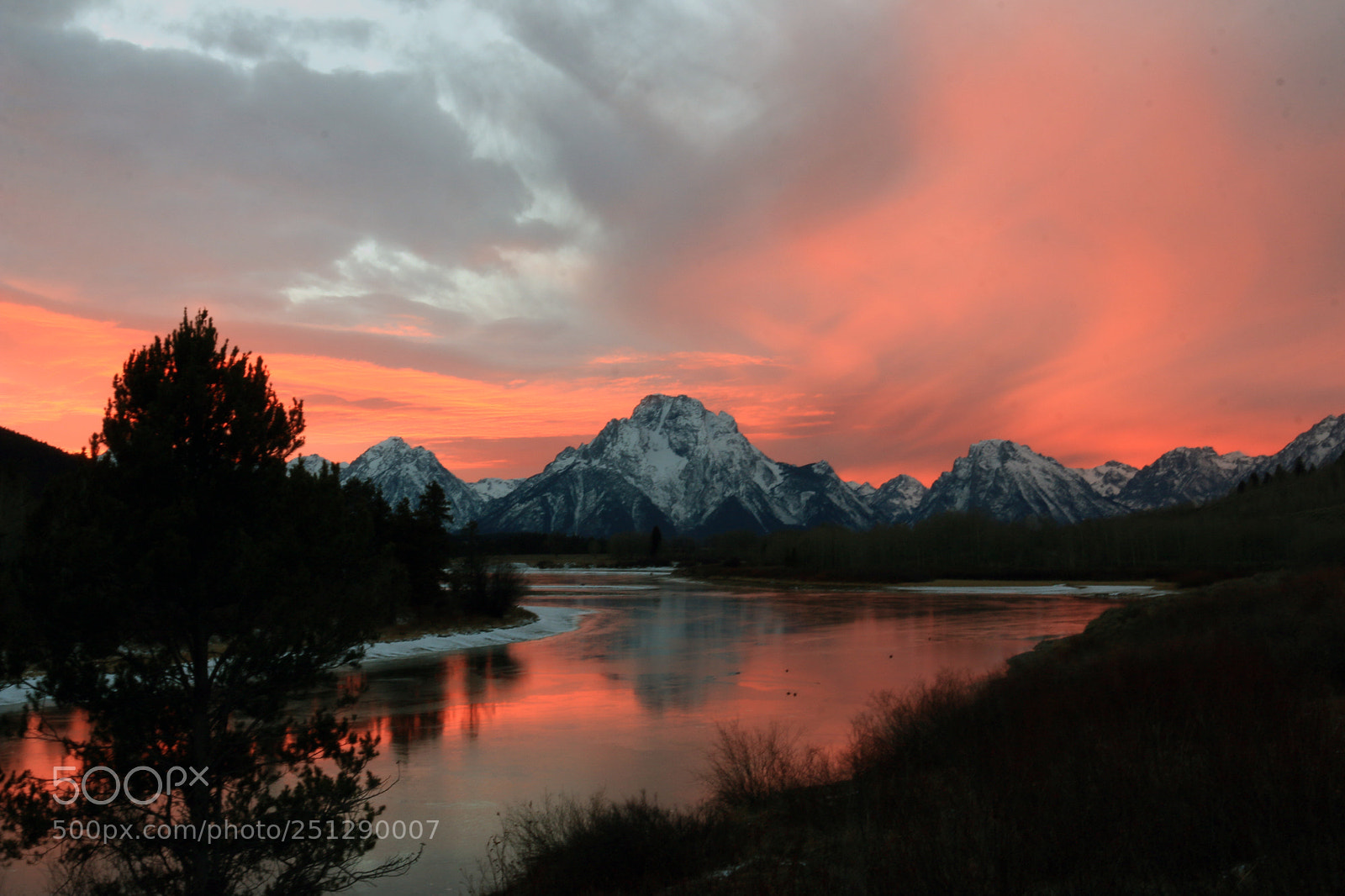 Canon EOS 70D sample photo. Sunset on mt. moran photography