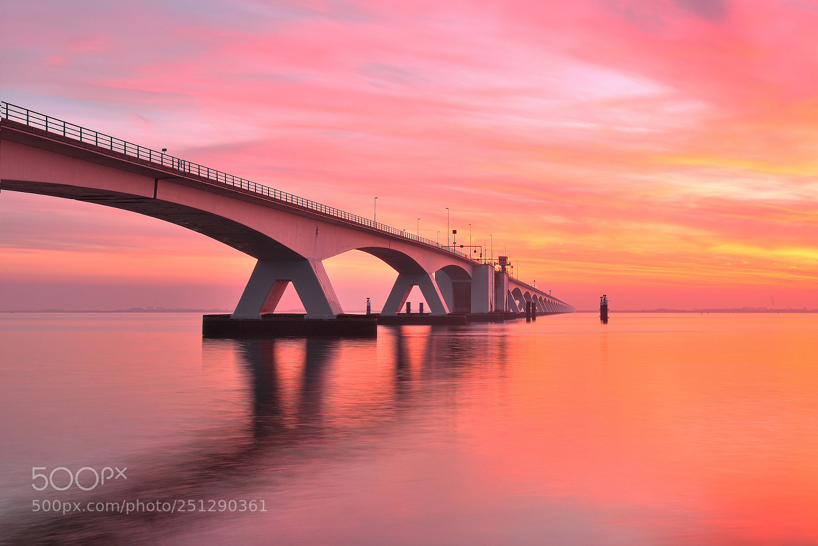 Nikon D300 sample photo. Zeelandbrug photography