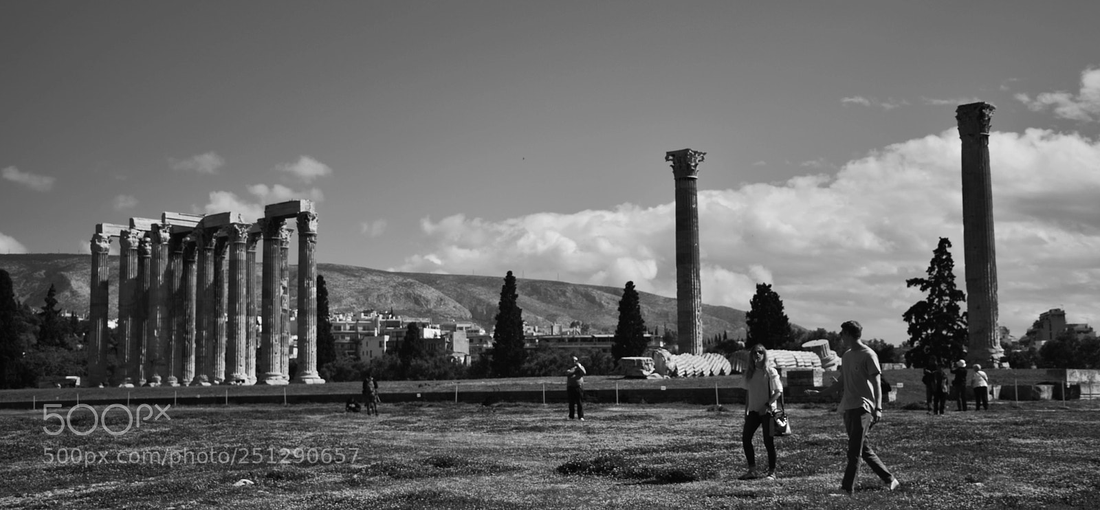 Nikon D3300 sample photo. Temple of olympian zeus photography