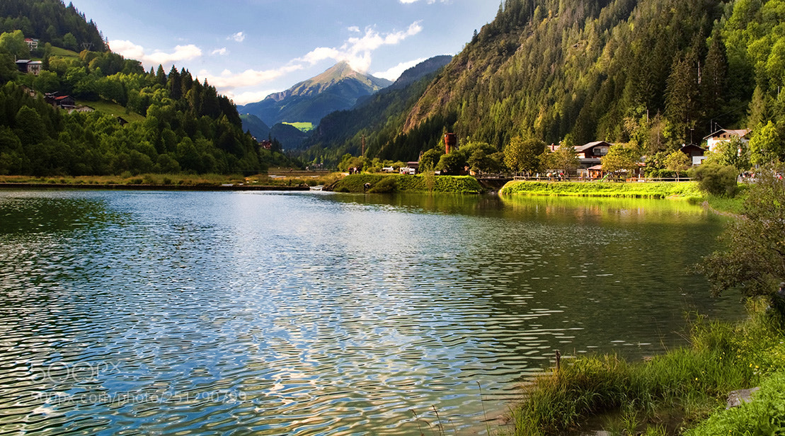 Nikon D5000 sample photo. Lake alleghe photography