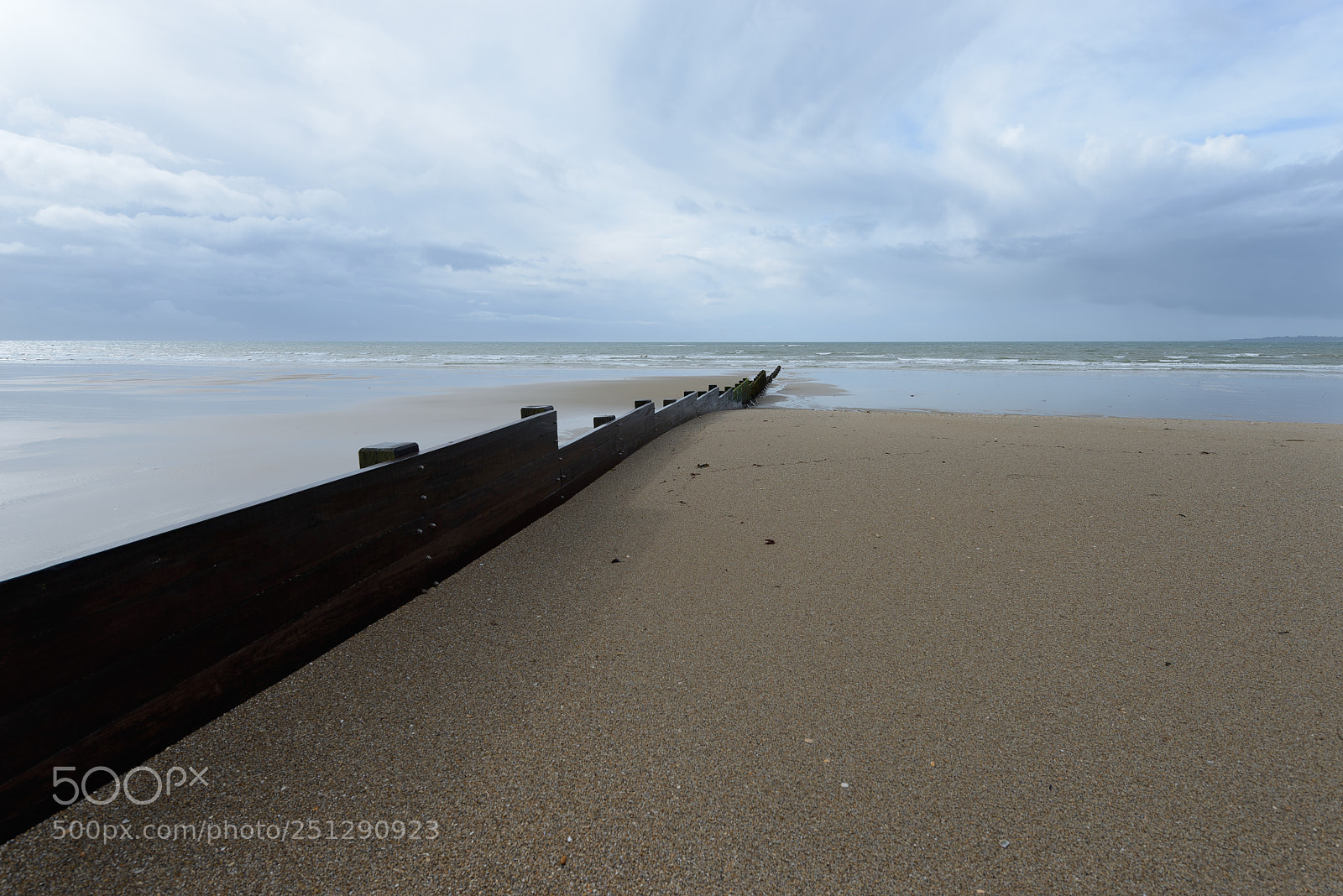 Nikon D800 sample photo. Low tide -large beach photography