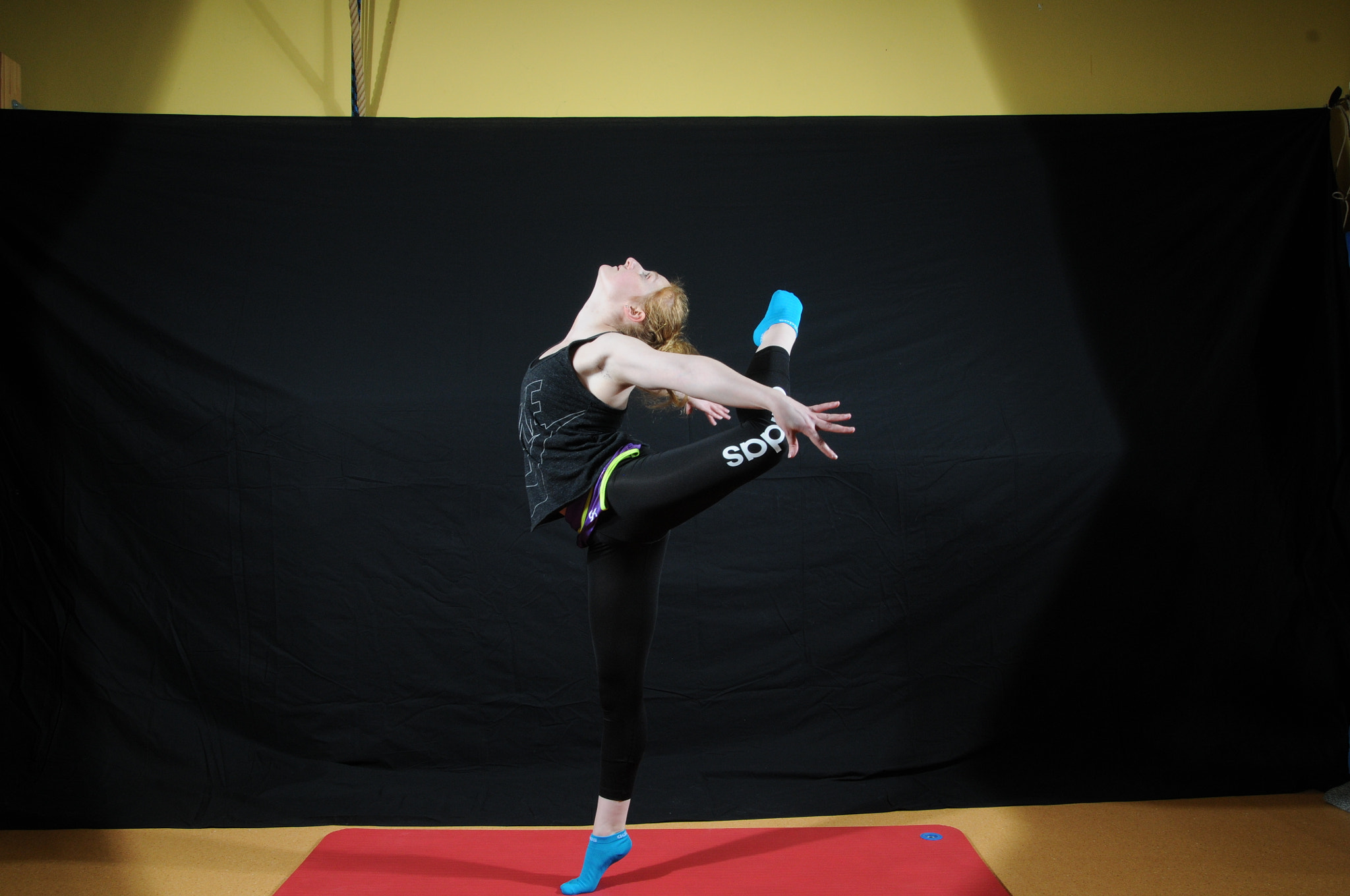 Nikon D300 sample photo. Gymnast photography