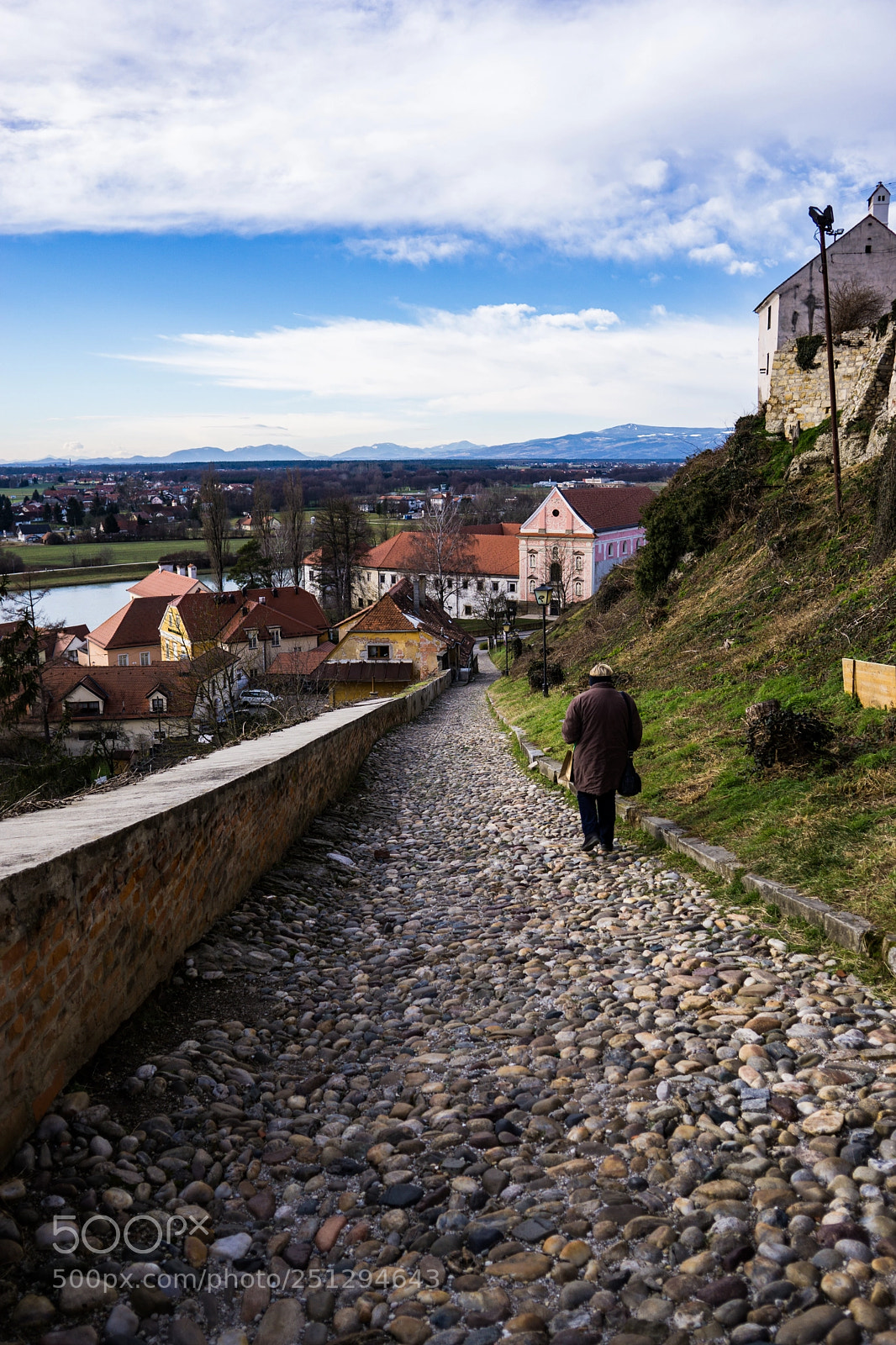 Sony a6000 sample photo. Cobblestones in ptuj, slovenia photography