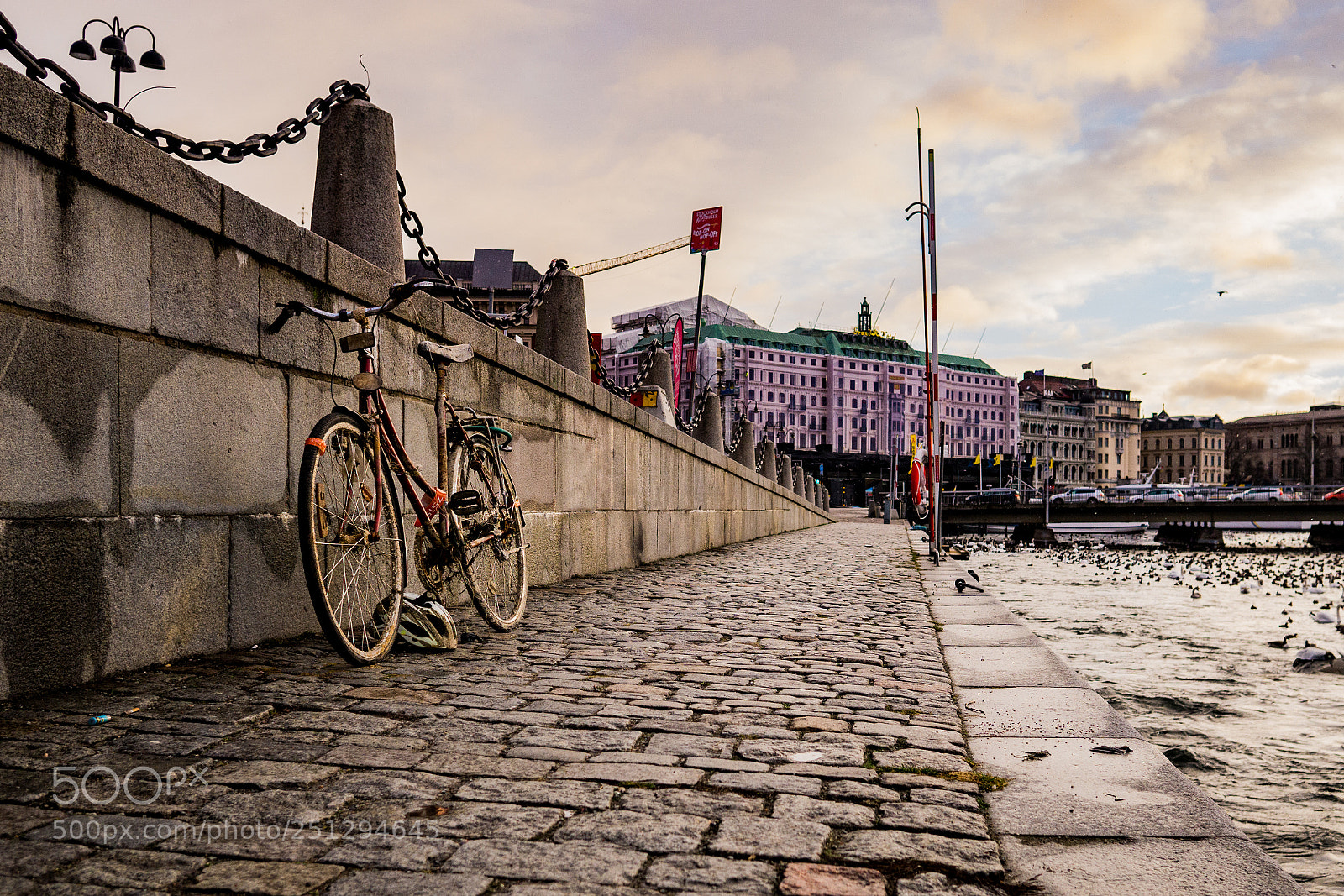 Sony a6000 sample photo. A bike in stockholm photography