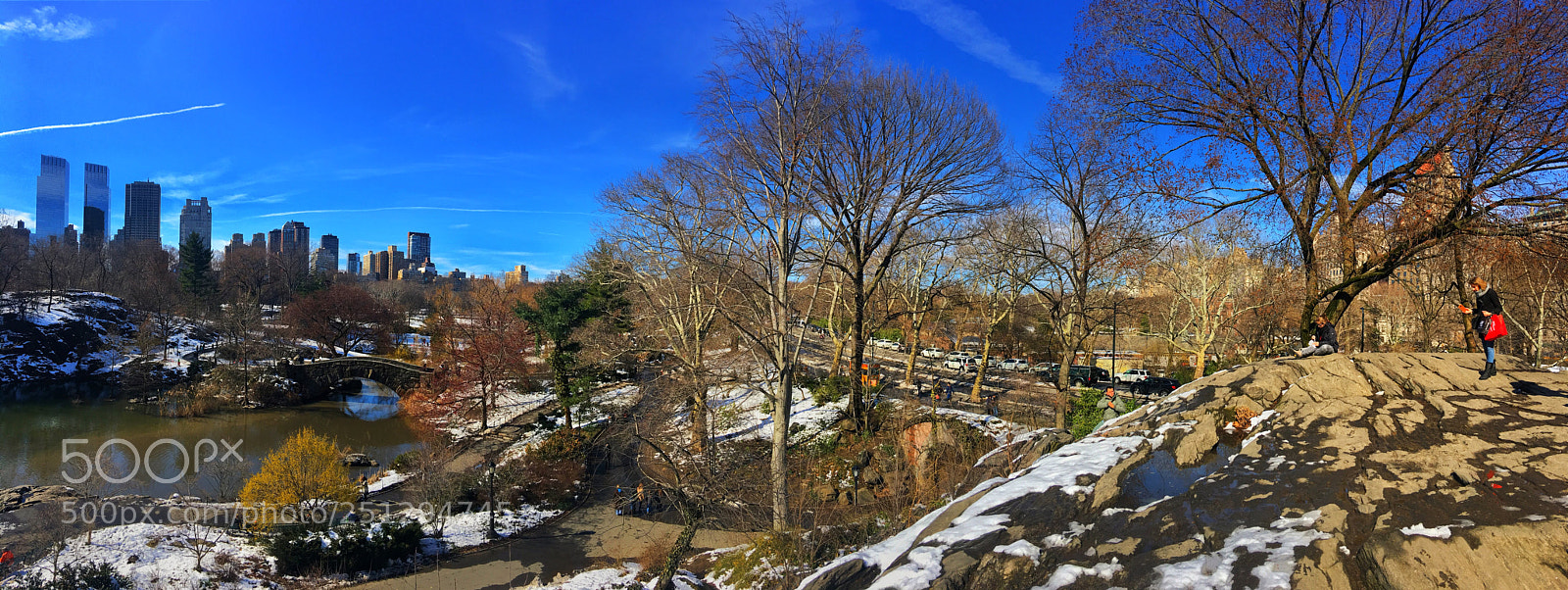 Apple iPhone 6s Plus sample photo. Gapstow bridge from the photography