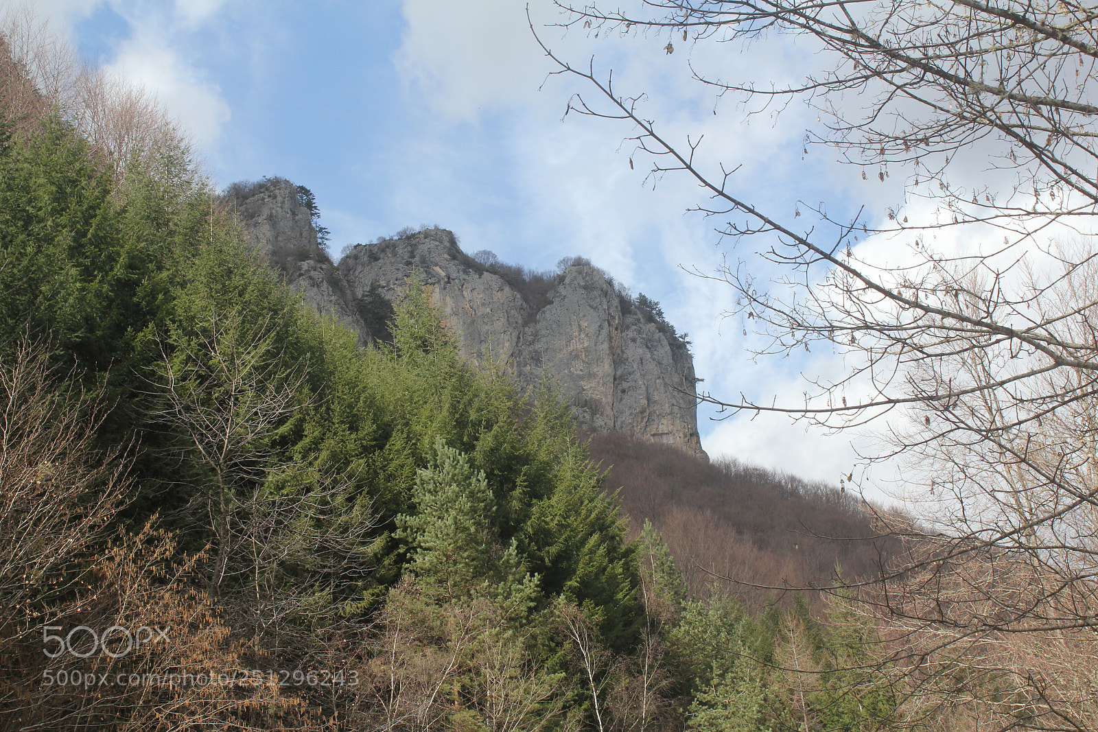 Canon EF-S 18-55mm F3.5-5.6 IS sample photo. Mountain road of rodopia photography