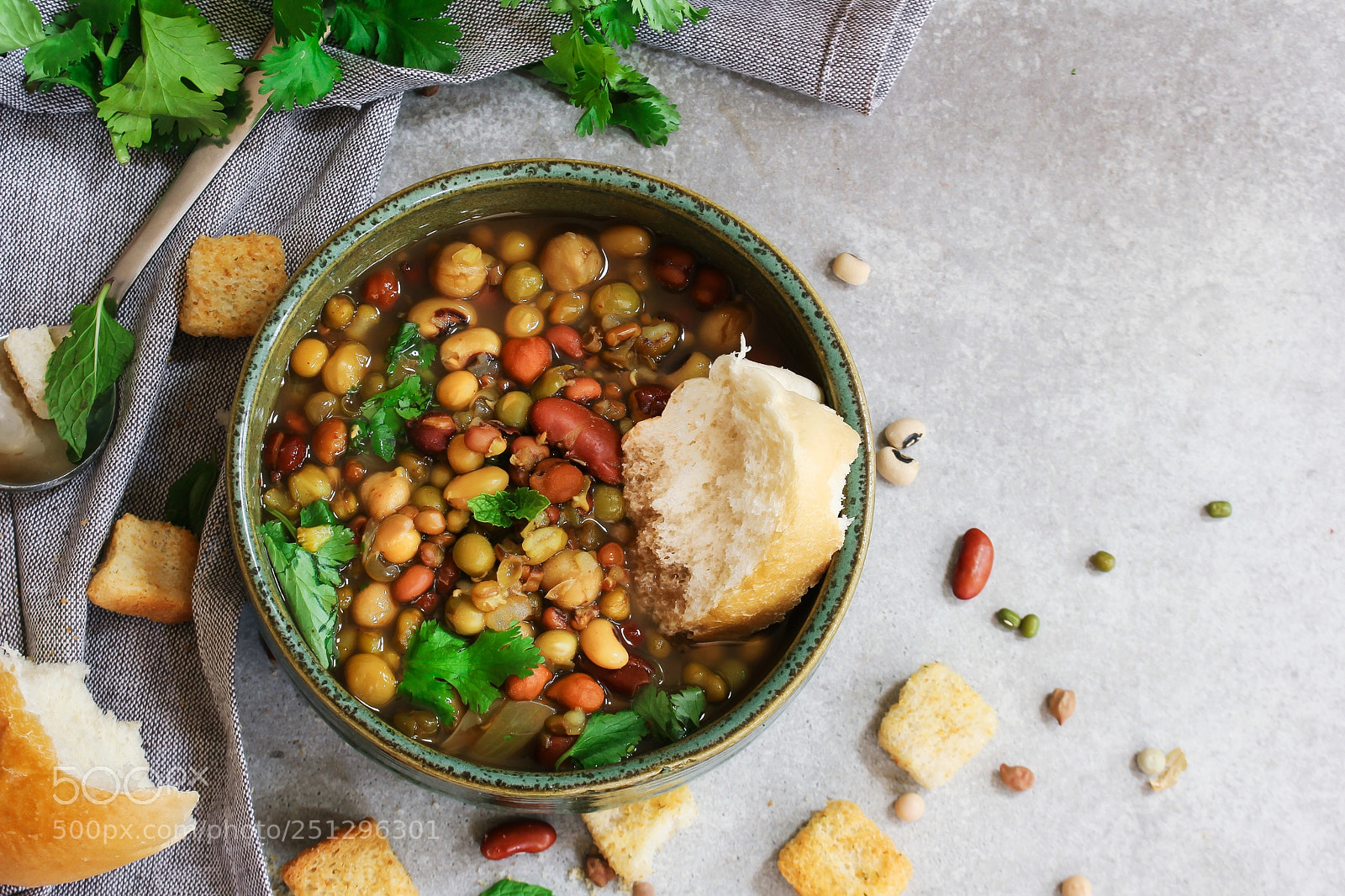 Canon EOS 60D sample photo. Cooked mixed legumes beans photography