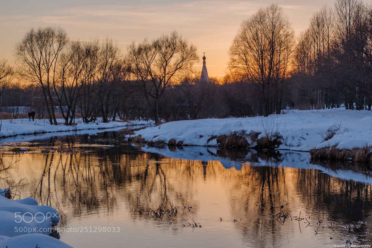 Fujifilm X-T20 sample photo. Golden sky of march photography