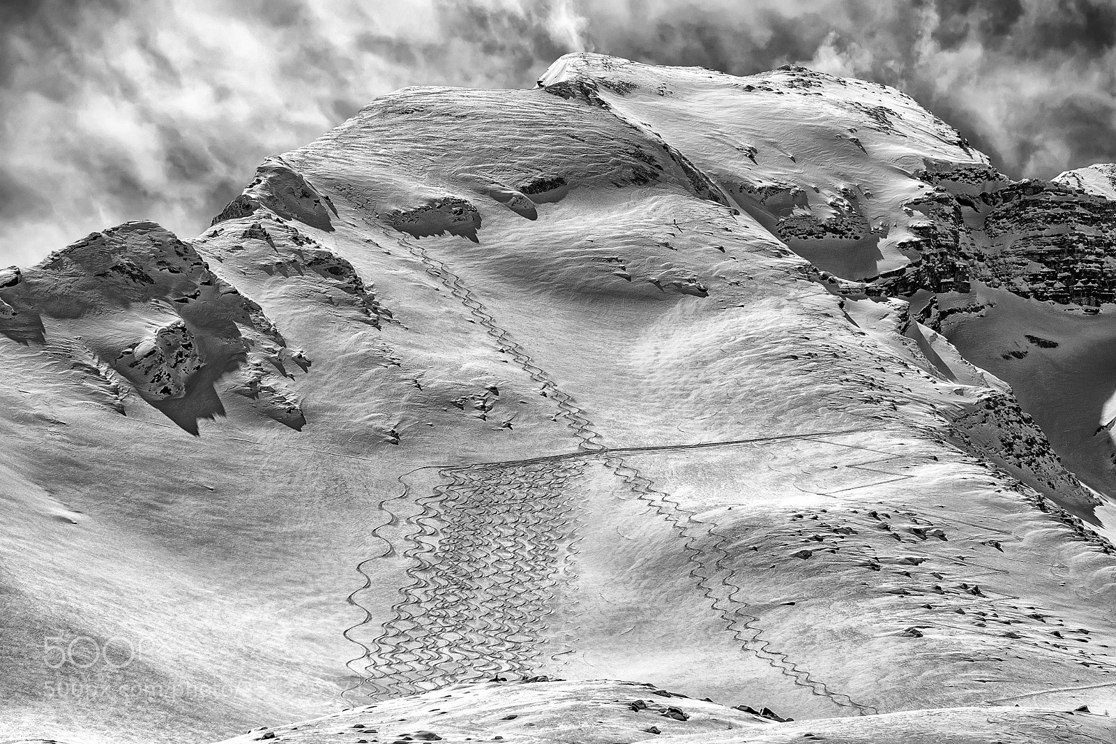 Sony a6300 sample photo. Backcountry skiing photography