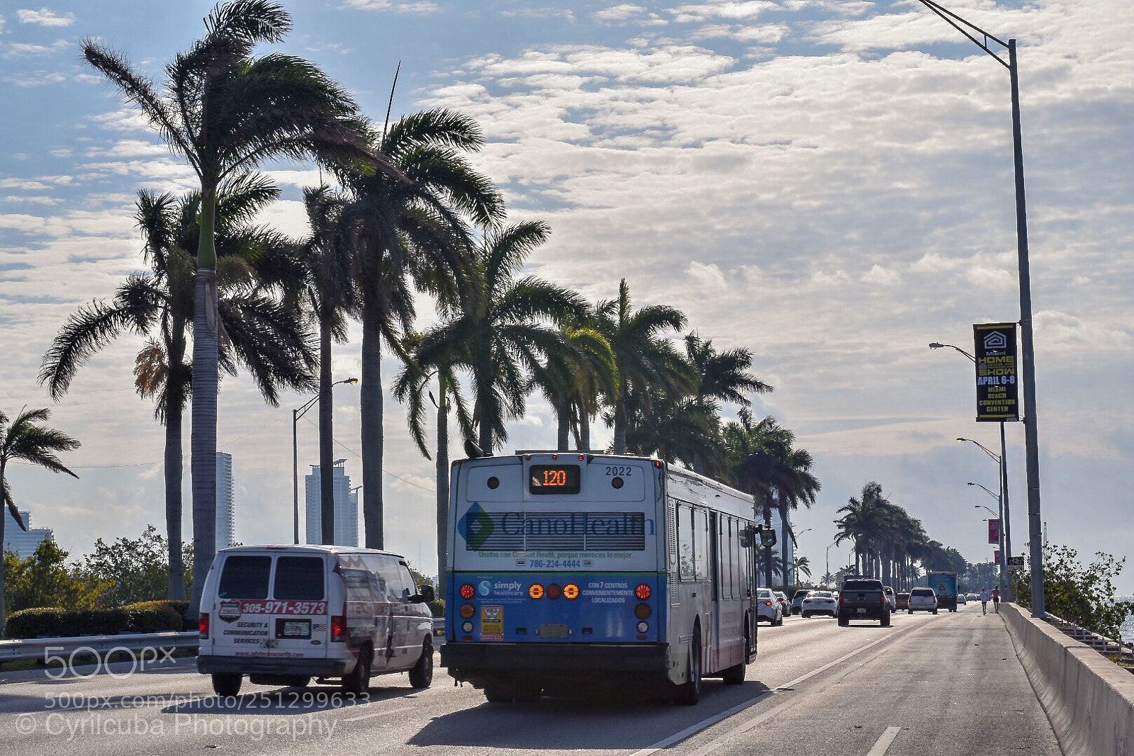 Nikon D5500 sample photo. Miami beach road  photography