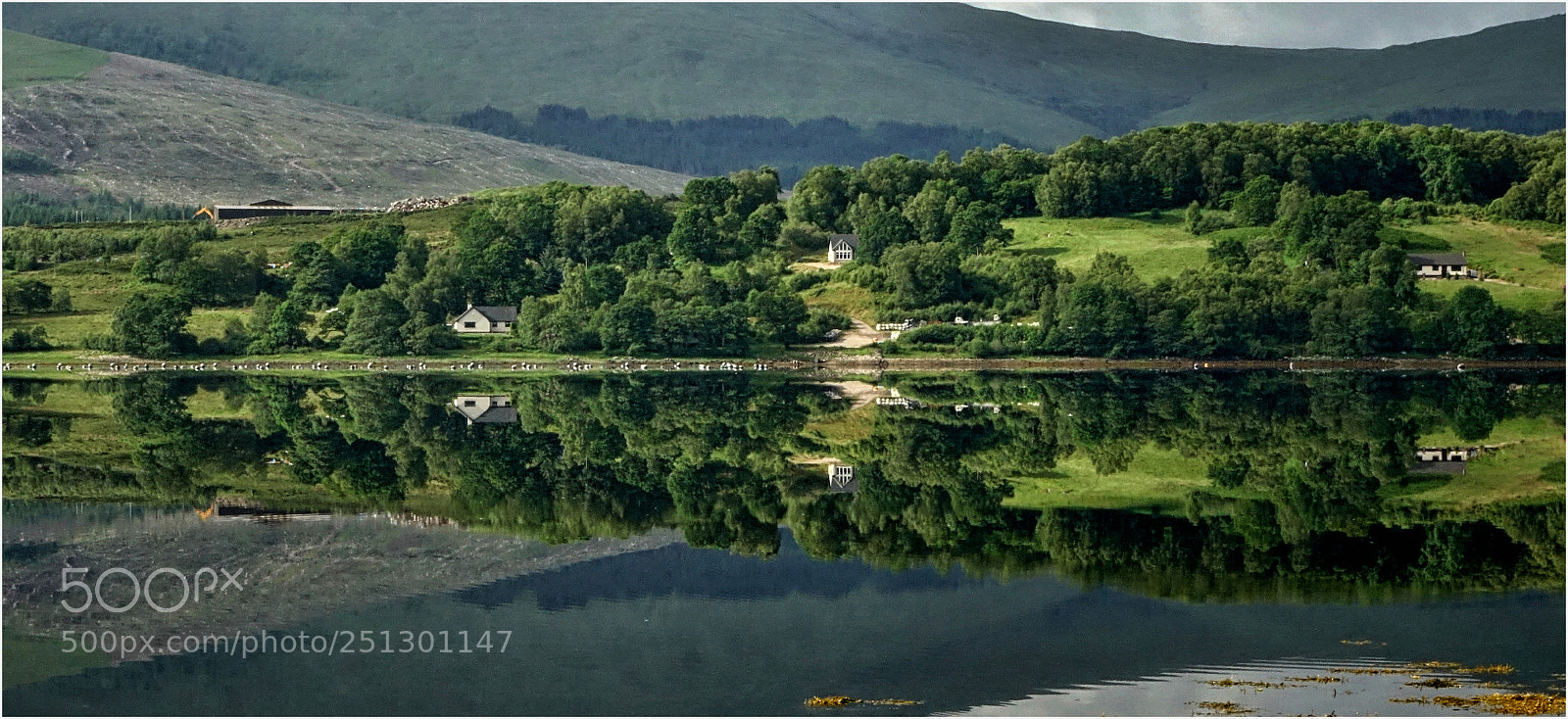 Sony Cyber-shot DSC-RX10 sample photo. Reflections on loch eil photography